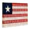 Stupell Industries American Flag with States Canvas Wall Art